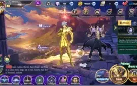 Conta Iniciante com Athena, Poseidon e Shion Sapuris