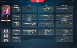 Conta Valorant diamante/ascendente com skins