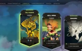 Kourial - Conta com 6 personagens no nivel 199