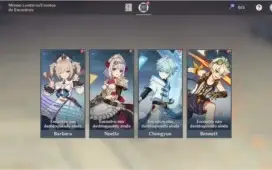 Genshin Impact Conta AR 43 - Venti, Jean, Qiqi