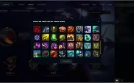 Conta League of Legends - Level 30/Platina V