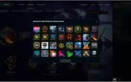 Conta League of Legends - Level 30/Platina V