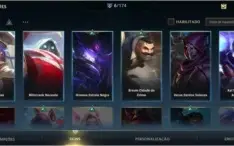 CONTA LEAGUE OF LEGENDS WILD RIFT ( com skin vitoriosa )