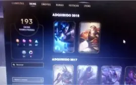 Conta League of Legends