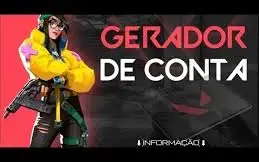 Gerador E Check Contas Nfa Valorant- Vitalício