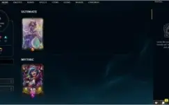 Conta LOL Level 222 Plat II