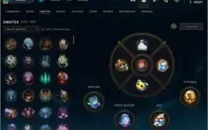 Conta LoL / TODAS AS SKINS OBTÍVEIS