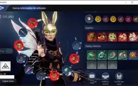 VENDO ARQUEIRA LEVEL 96 - 131K DE POWER S/ CLÃ