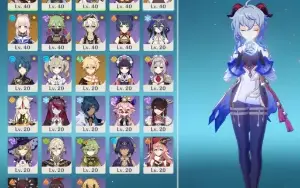 Genshin Impact TOP: Kazuha, Kokomi, Ayaka, Albedo, Ganyu