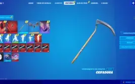 Conta De Fortnite Com Muita Coisa E Picareta 1 Season