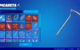 Conta De Fortnite Com Muita Coisa E Picareta 1 Season