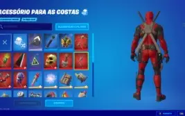 Conta De Fortnite Com Muita Coisa E Picareta 1 Season