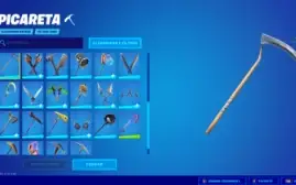 Conta De Fortnite Com Muita Coisa E Picareta 1 Season