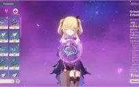 Conta genshin impact rank 26, tem stamina máxima.