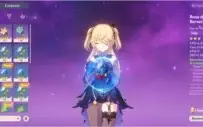 Conta genshin impact rank 26, tem stamina máxima.
