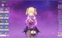 Conta genshin impact rank 26, tem stamina máxima.