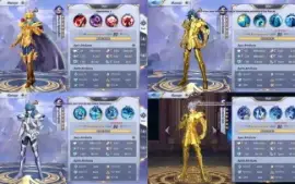 Server A-133 - Conta Saint Seiya Awakening