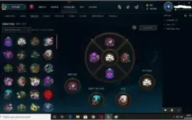 CONTA LEAGUE OF LEGENDS - SKINS ULTIMATE E LENDÁRIAS