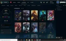 CONTA LEAGUE OF LEGENDS - SKINS ULTIMATE E LENDÁRIAS
