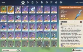 Furina + Signature, Baizhu + Signature + 230 tiros + Keqing