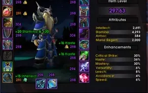 Priest 298ilvl/Renome 80/e mais! veja a descrição!