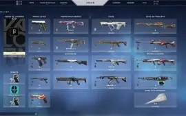 Conta Valorant Platina 2 com 4.300 de VP