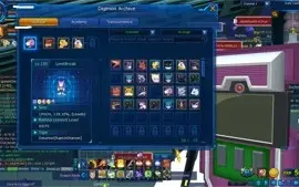 Conta midgame aox omegamon