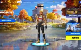 Conta Fortnite ( primeira skin do clube ) + Jogos da Epic