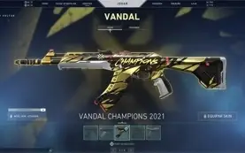 Conta Ex-imortal Com Vandal Champions e diversas Skins!