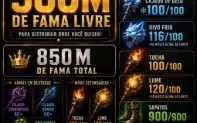 Conta albion online - Muita fama amarela