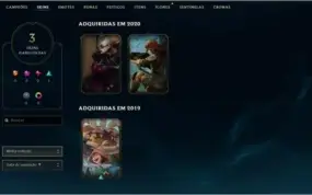 Conta lol lvl 39, gold 4 MMR ALTO