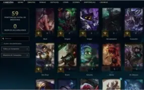 Conta lol lvl 39, gold 4 MMR ALTO