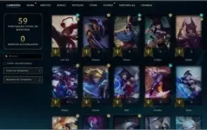 Conta lol lvl 39, gold 4 MMR ALTO