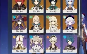 Genshin Impact - Diluc, Xiao, Ganyu, Mona, Venti, Jean,QiQi