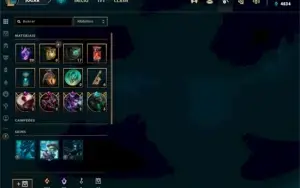 CONTA PRATA 1 nivel 80 63 campeoes e 22 skins