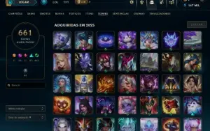 Solzinho 1810 Skins todas as raras e pax conta top