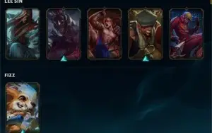 CONTA PLATINA 1 COM 123 SKINS