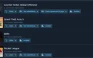 vendo conta na steam com csgo e varios jogos