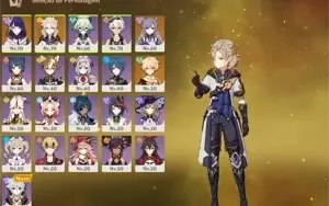 Raiden Shogun+Albedo+Keqing