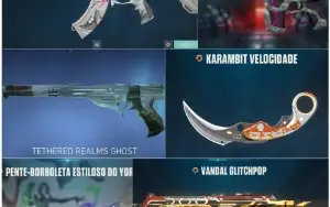 Conta C/ 27 Skins-Vandal Sakura🧙Glitchpop E Butterfly 🧙‍♂️