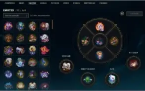 Conta LoL Diamond 3 55% Wr 162 skins ALL CHAMPS