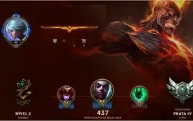 CONTA LOL FULL CHAPION