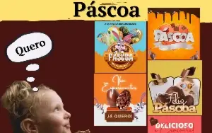 Pack Canva para Páscoa: 10 Templates Editáveis Vol. 1