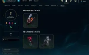 Conta League Of Legends - Season 4 - 92+ skins
