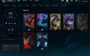 Conta League Of Legends - Season 4 - 92+ skins