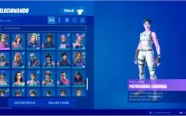 CONTA FORTNITE COM AS SKINS MAIS RARAS!