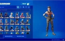 CONTA FORTNITE COM AS SKINS MAIS RARAS!