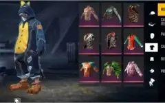 Conta free fire lvl 56