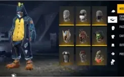 Conta free fire lvl 56