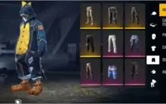 Conta free fire lvl 56
